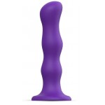 Фиолетовая насадка Strap-On-Me Dildo Geisha Balls size M