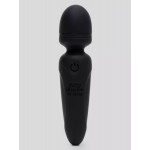 Черный мини-wand Sensation Rechargeable Mini Wand Vibrator - 10,1 см.