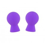 Фиолетовые присоски для груди LIT-UP NIPPLE SUCKERS SMALL PURPLE