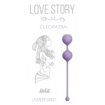 Сиреневые вагинальные шарики Cleopatra Lavender Sunset