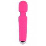 Розовый жезловый вибратор Wacko Touch Massager - 20,3 см.