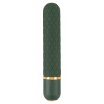 Зеленый мини-вибратор Luxurious Bullet Vibrator - 12,6 см.